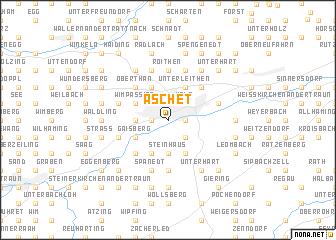 map of Aschet