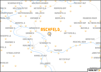 map of Aschfeld