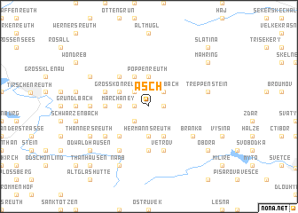 map of Asch