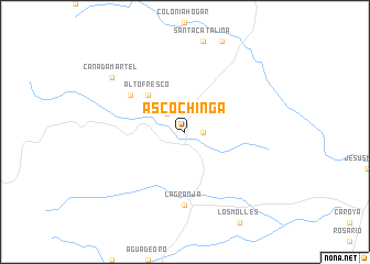 map of Ascochinga