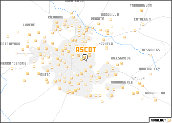 map of Ascot