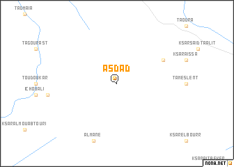 map of Asdad