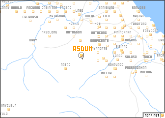 map of Asdum