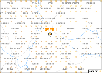 map of Asebu