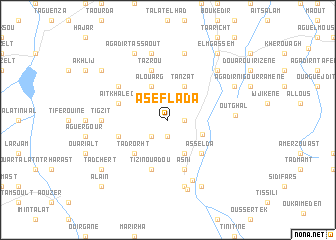 map of Aseflada