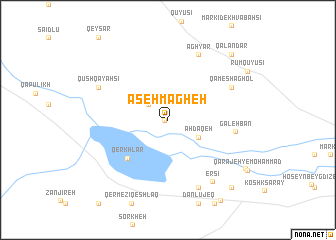 map of Āseh Māgheh