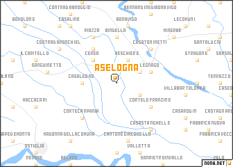 map of Aselogna