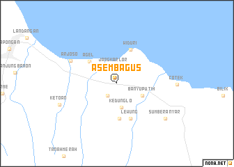 map of Asembagus