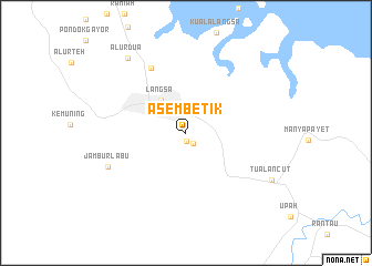 map of Asembetik