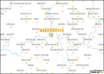 map of Asempaniye