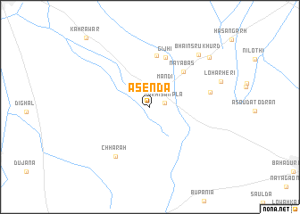 map of Asenda