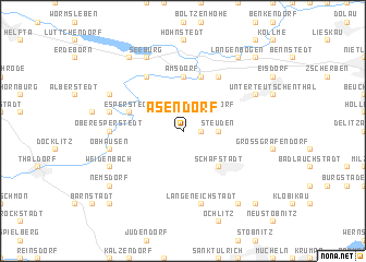 map of Asendorf