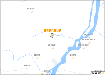 map of Asengwe