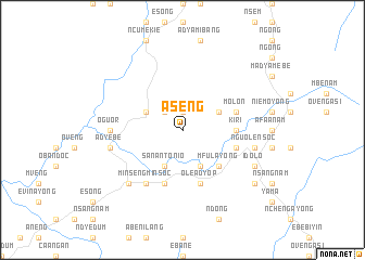 map of Aseng