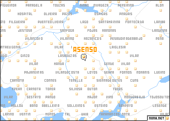 map of Asenso