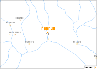 map of Asenua