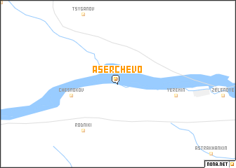 map of Aserchevo