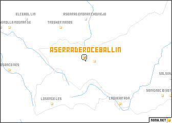 map of Aserradero Ceballín