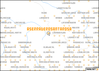 map of Aserradero Santa Rosa