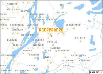 map of Aserradero