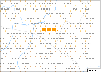 map of Aseseru