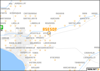 map of Asesor