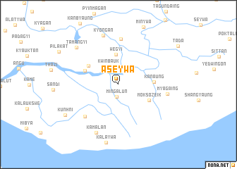 map of Ase-ywa