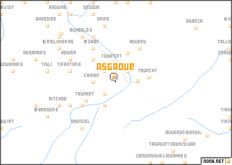 map of Asgaour