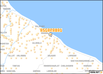 map of ‘Asgarābād