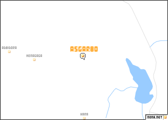 map of Asgarbo