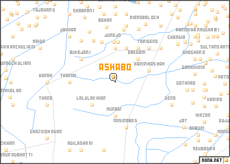 map of Ashābo