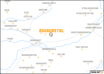 map of Ashaga-Stal