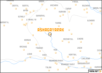 map of Ashaga-Yarak