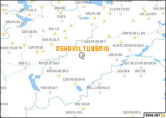 map of Ashakiltubbrid