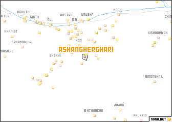 map of Ashangher Ghari