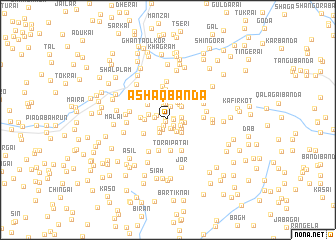 map of Ashaq Bānda