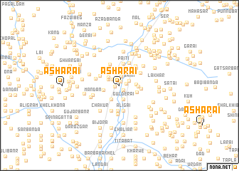map of Ashārai