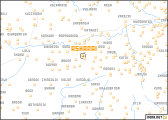 map of Ashārai