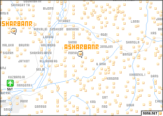 map of Ashārbanr