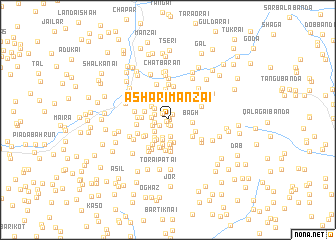 map of Ashāri Manzai