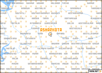 map of Āshārkota