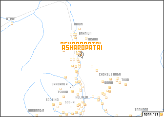 map of Ashāropatai