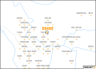 map of Ashar