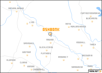 map of Ashbank