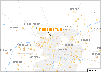 map of Ashbrittle