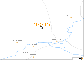 map of Ashchisay