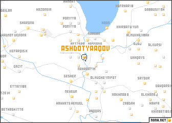 map of Ashdot Ya‘aqov