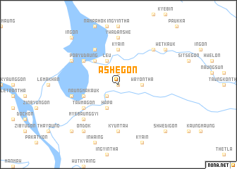 map of Ashegon