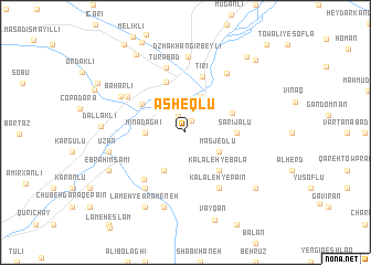 map of ‘Āsheqlū