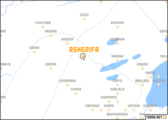 map of Asherifa